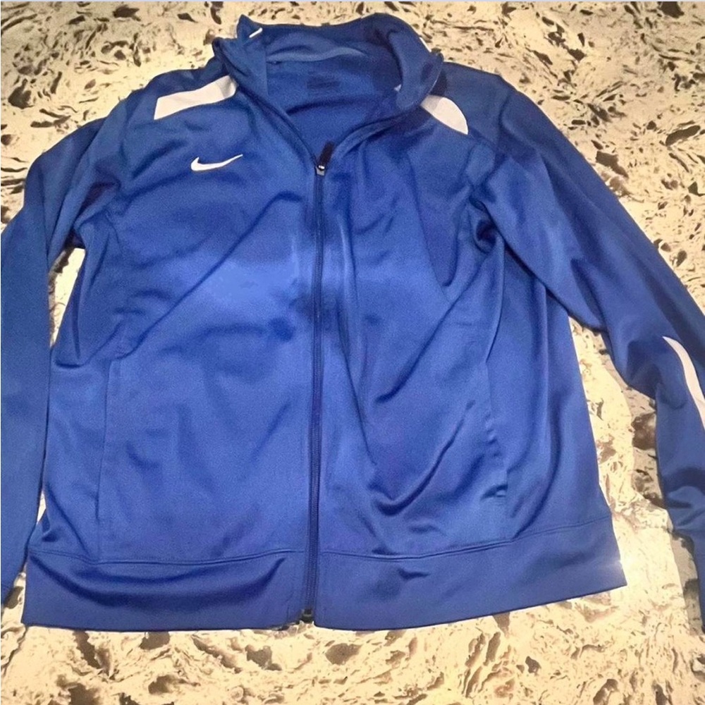 Nike Women's Royal Blue Bomber Jacket